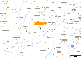 map of Kongoffi