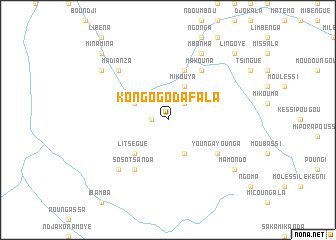 map of Kongo-Godafala