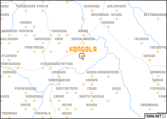 map of Kongola