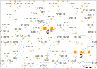 map of Kongola