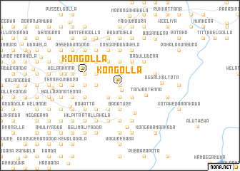 map of Kongolla