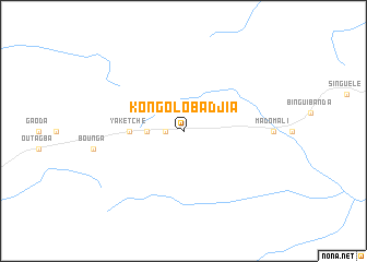 map of Kongolobadjia