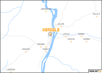 map of Kongolo