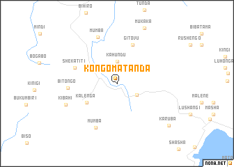 map of Kongo-Matanda