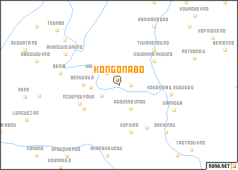 map of Kongonabo