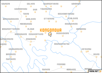 map of Kongonoua