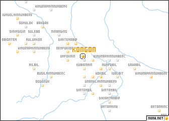 map of Kongon