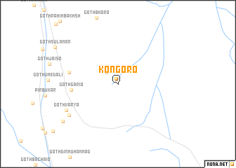 map of Kongoro