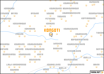 map of Kongoti