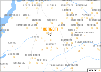 map of Kongoti