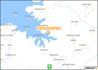 map of Kongouanou