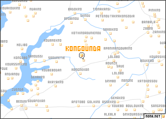 map of Kongounda