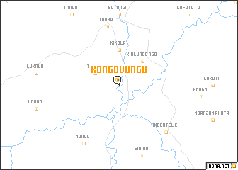 map of Kongo-Vungu