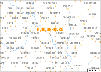 map of Kongowakoro