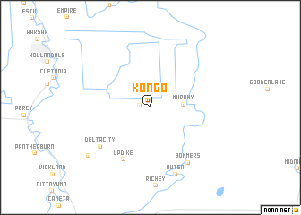 map of Kongo