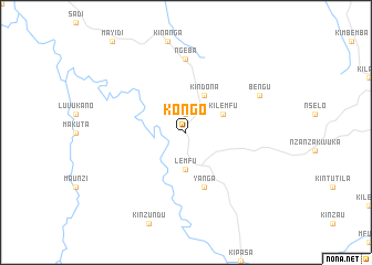 map of Kongo