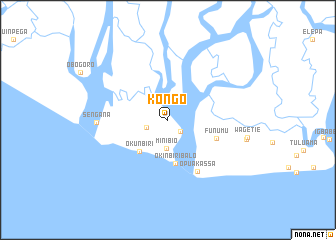 map of Kongo