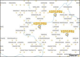 map of Köngpau