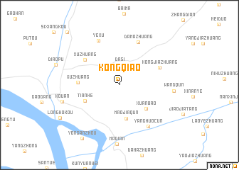 map of Kongqiao