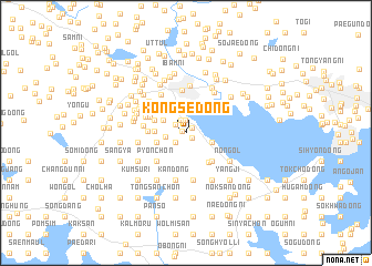 map of Kongse-dong