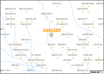 map of Kongson