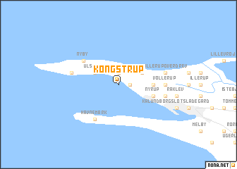 map of Kongstrup