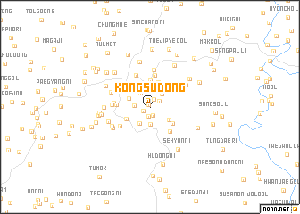 map of Kongsu-dong