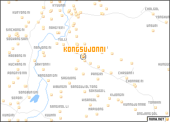 map of Kongsujŏn-ni