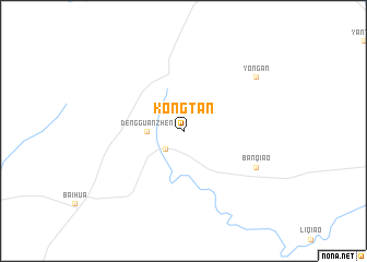 map of Kongtan