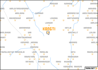 map of Kongti