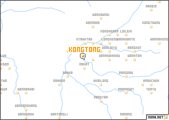 map of Kongtong