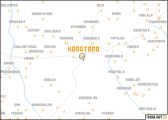 map of Kongtoro
