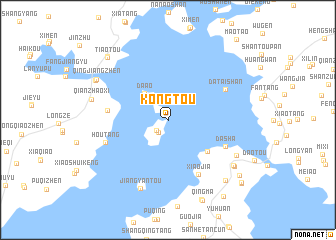 map of Kongtou