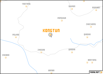 map of Kongtun