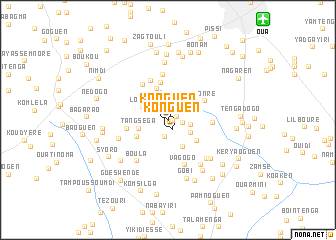 map of Konguen