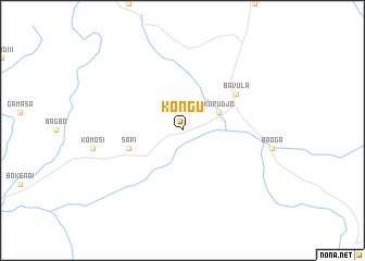 map of Kongu