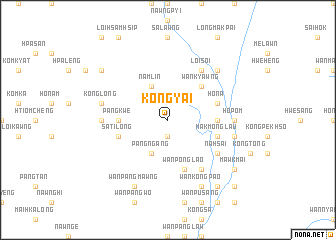 map of Kongyai