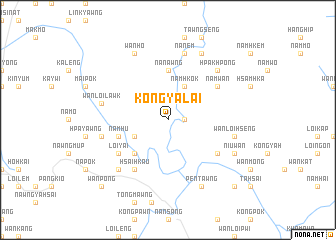 map of Kong-ya-lai
