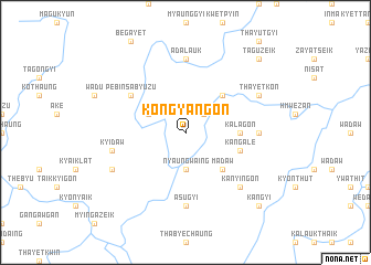 map of Kongyangon