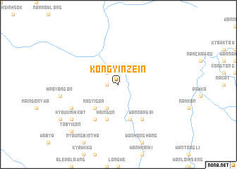 map of Kongyinzein