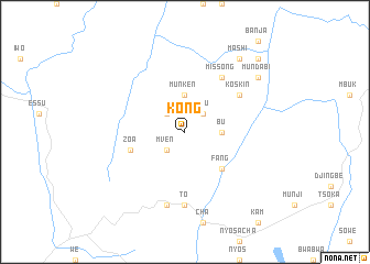 map of Kong