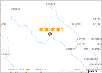 map of Kon Hannung