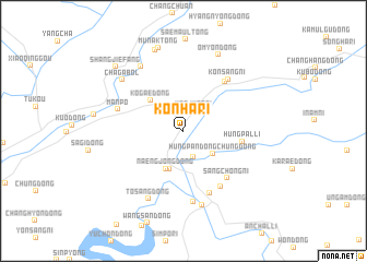 map of Kŏnha-ri