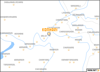 map of Kŏnha-ri