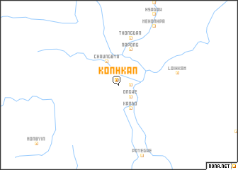 map of Konhkan