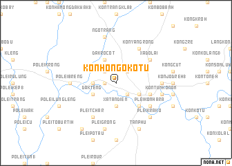 map of Kon Hơngo Kotu