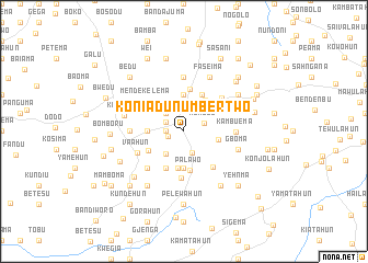 map of Koniadu Number Two