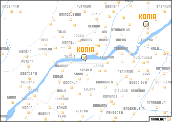 map of Konia