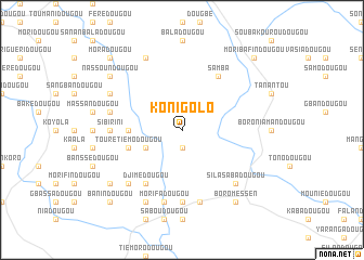 map of Konigolo