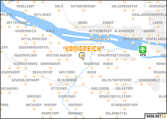 map of Königreich